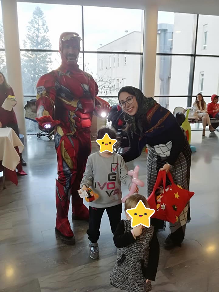 Ironman e la Befana Incontrano i nostri cuccioli